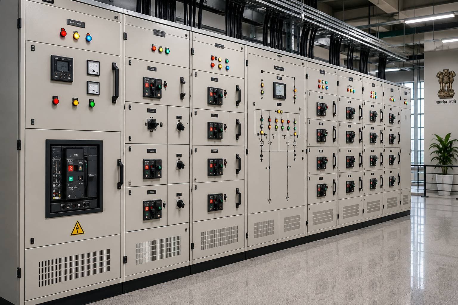 Government Electrical Distribution Panel Package electrical project by BK Electrical