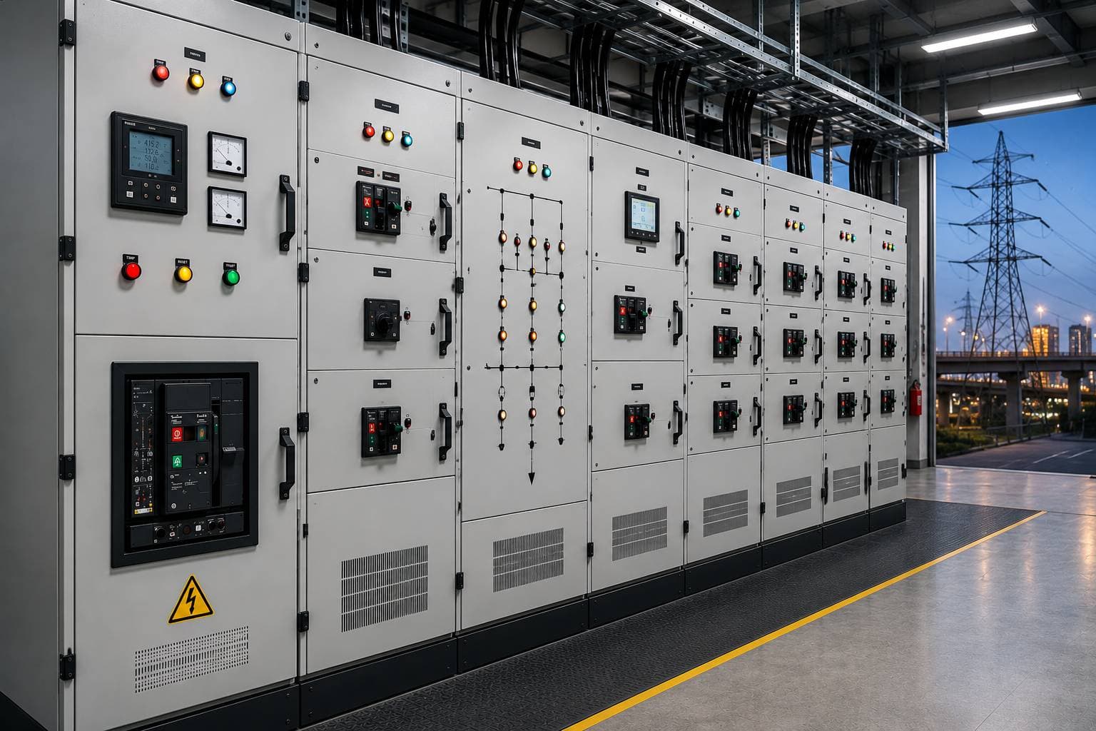 Infrastructure LT & MCC Panels electrical project by BK Electrical